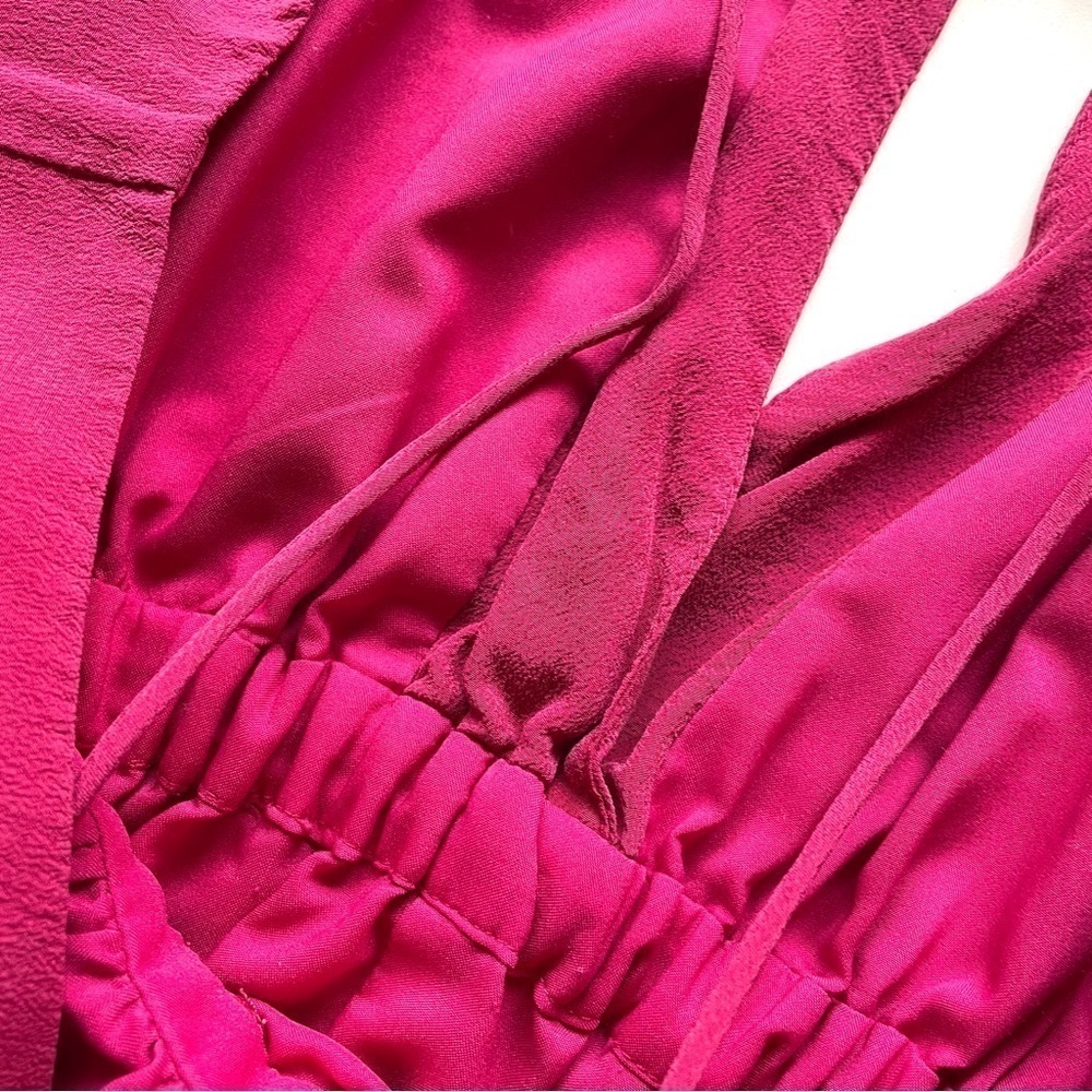 Madewell 2 Pink Silk Daylight Sleeveless Spaghetti Strap Sheath Dress - Picture 12 of 16